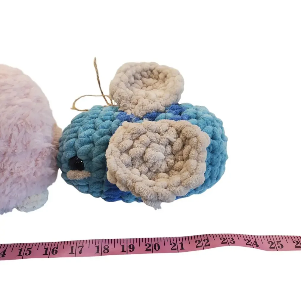 Handmade Hedgehog Amigurumi Plushies Crochet Bee Plush NEW